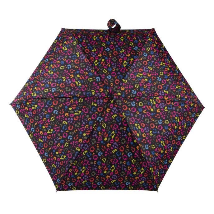 totes ECO XTRA STRONG Mini Multicolour Panther Print Umbrella (5 Section) Extra Image 2
